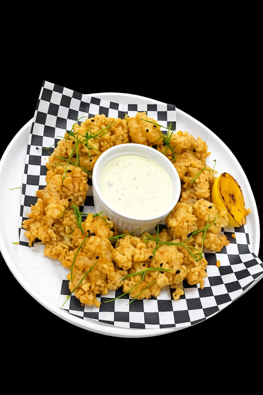 Shrimps Golden Tempera